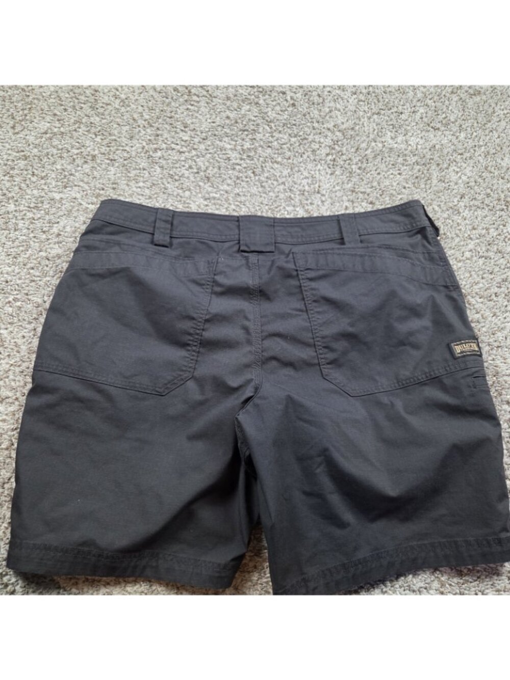 Duluth Trading Co Cargo Shorts Mens 40 Gray Ripstop Hiking Outdoors - Picture 6 of 7